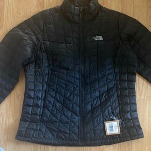 New Thermoball The North Face Women's Black Puffer Jacket XL